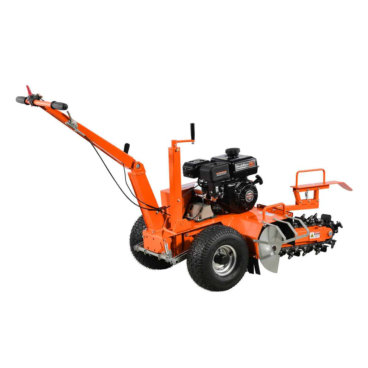 MechMaxx 7HP Gas Powered Cable Ditching Mini Trencher, TCR650