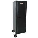 Homak H2Pro 19" Full-Height Side Locker — 2 Drawers, 2 Adjustable Shelves, 550 lb Casters