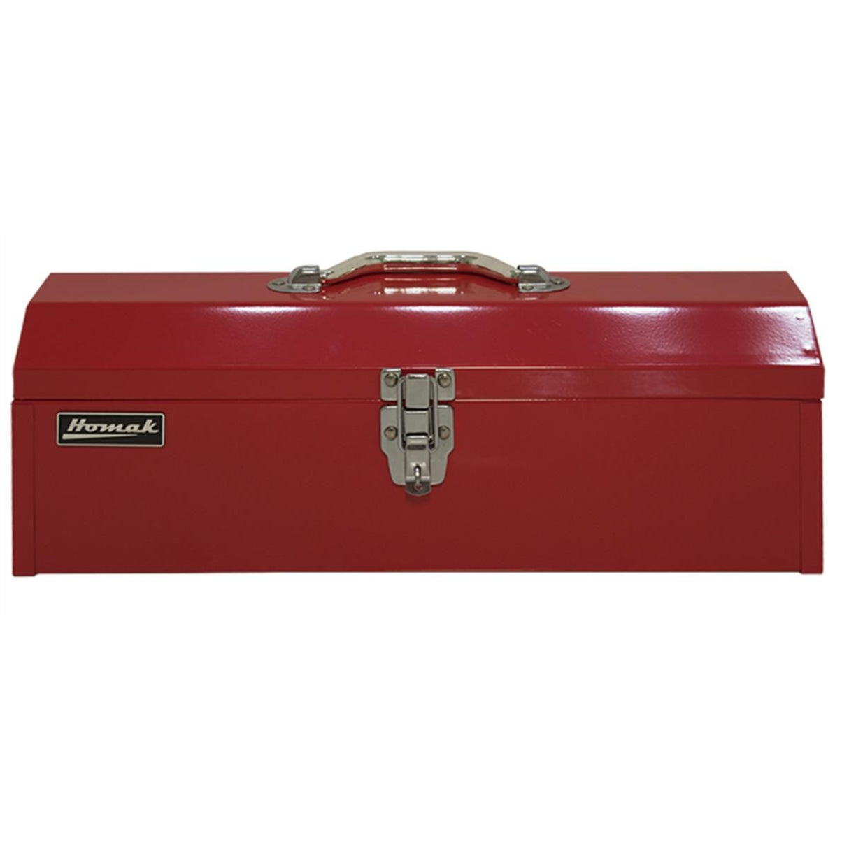 Homak 19" Hip-Roof Steel Toolbox — 21-Gauge, Removable Steel Tray, 741 cu in