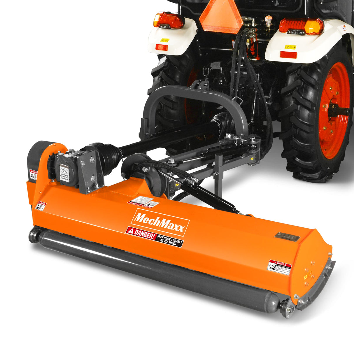 MechMaxx 65" Offset Flail Ditch Bank Mower, 3-Point, 30-60HP, VAM65