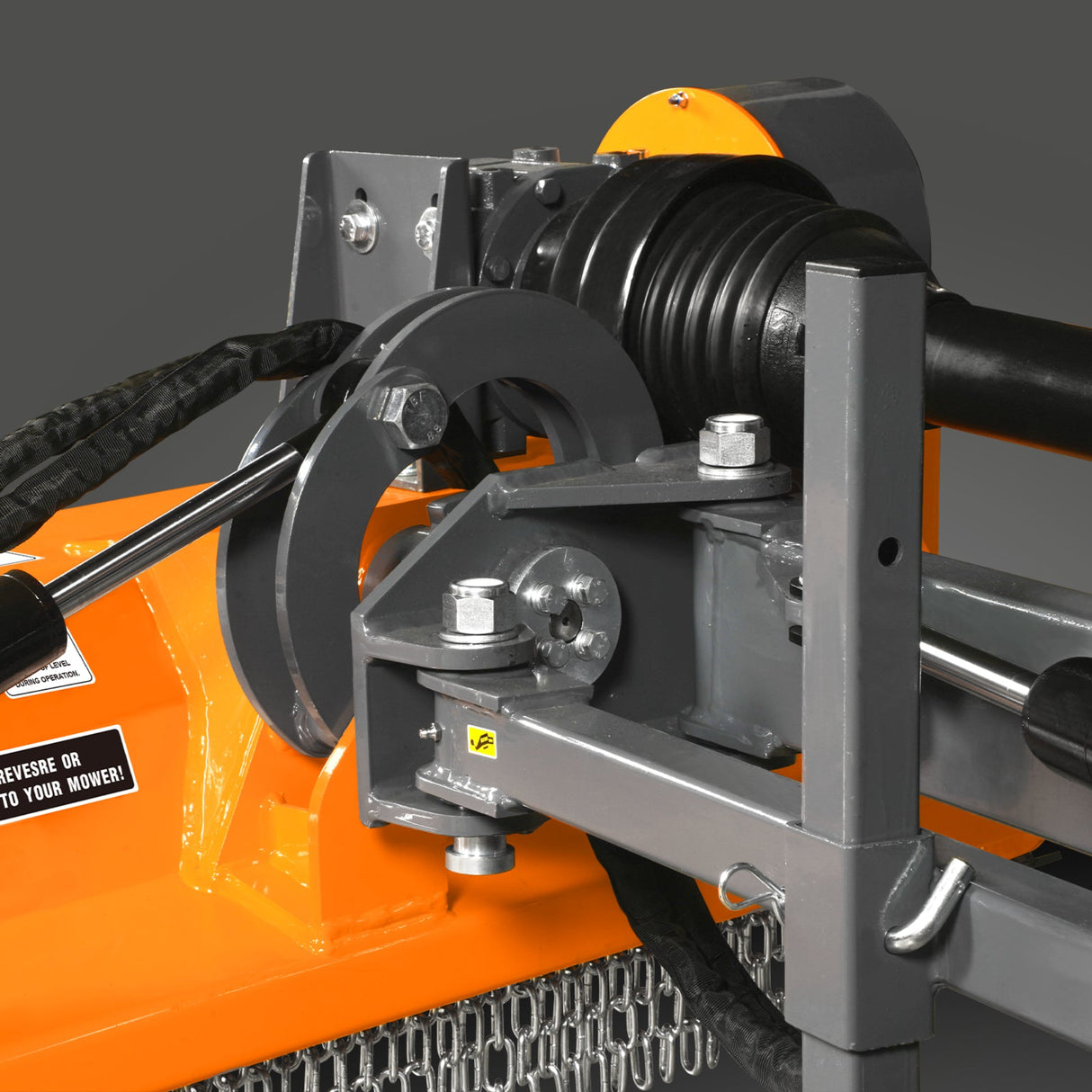 MechMaxx 65" Offset Flail Ditch Bank Mower, 3-Point, 30-60HP, VAM65