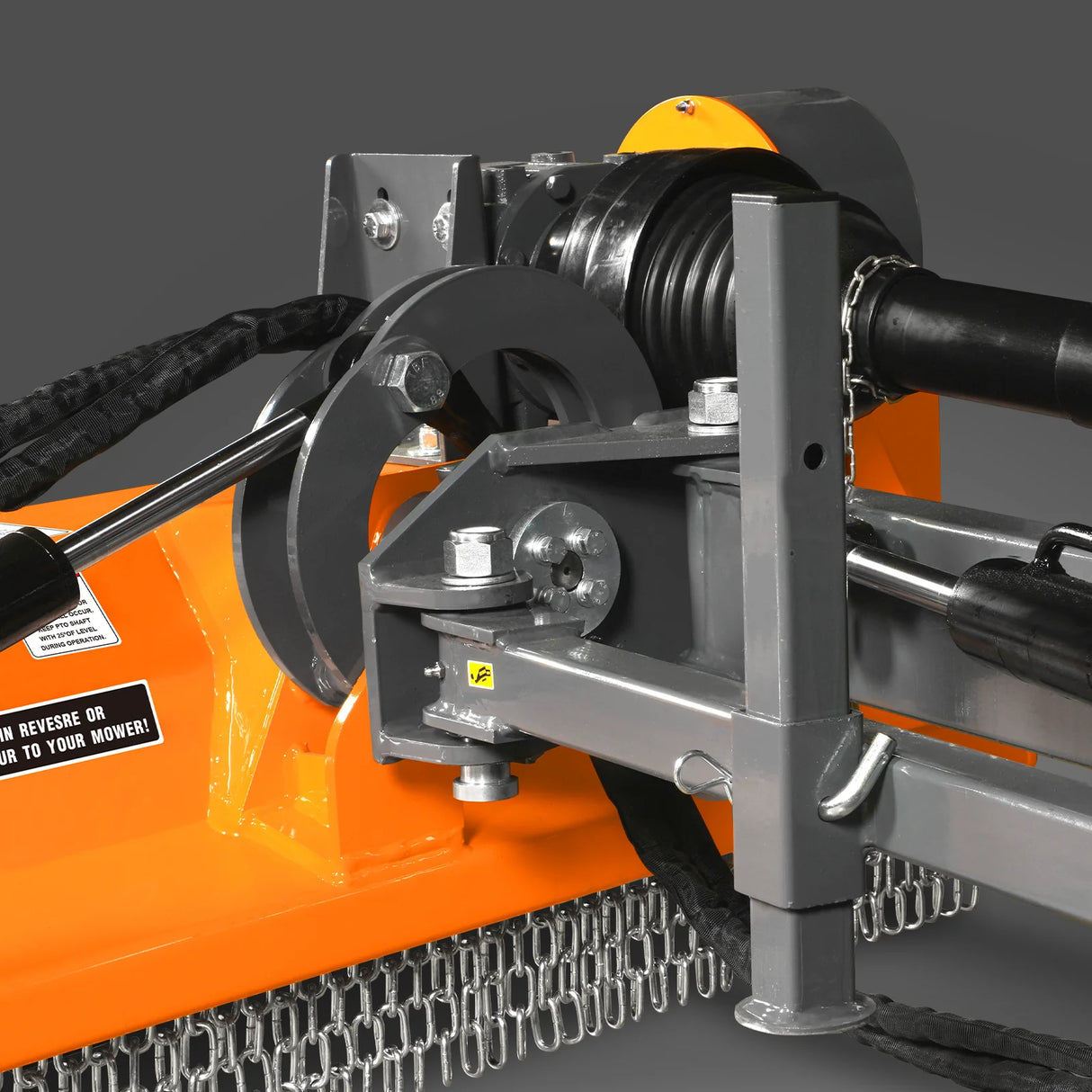 MechMaxx 65" Offset Flail Ditch Bank Mower, 3-Point, 30-60HP, VAM65