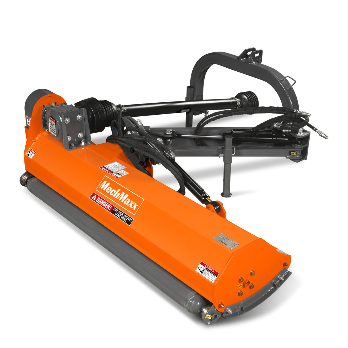 MechMaxx 65" Offset Flail Ditch Bank Mower, 3-Point, 30-60HP, VAM65