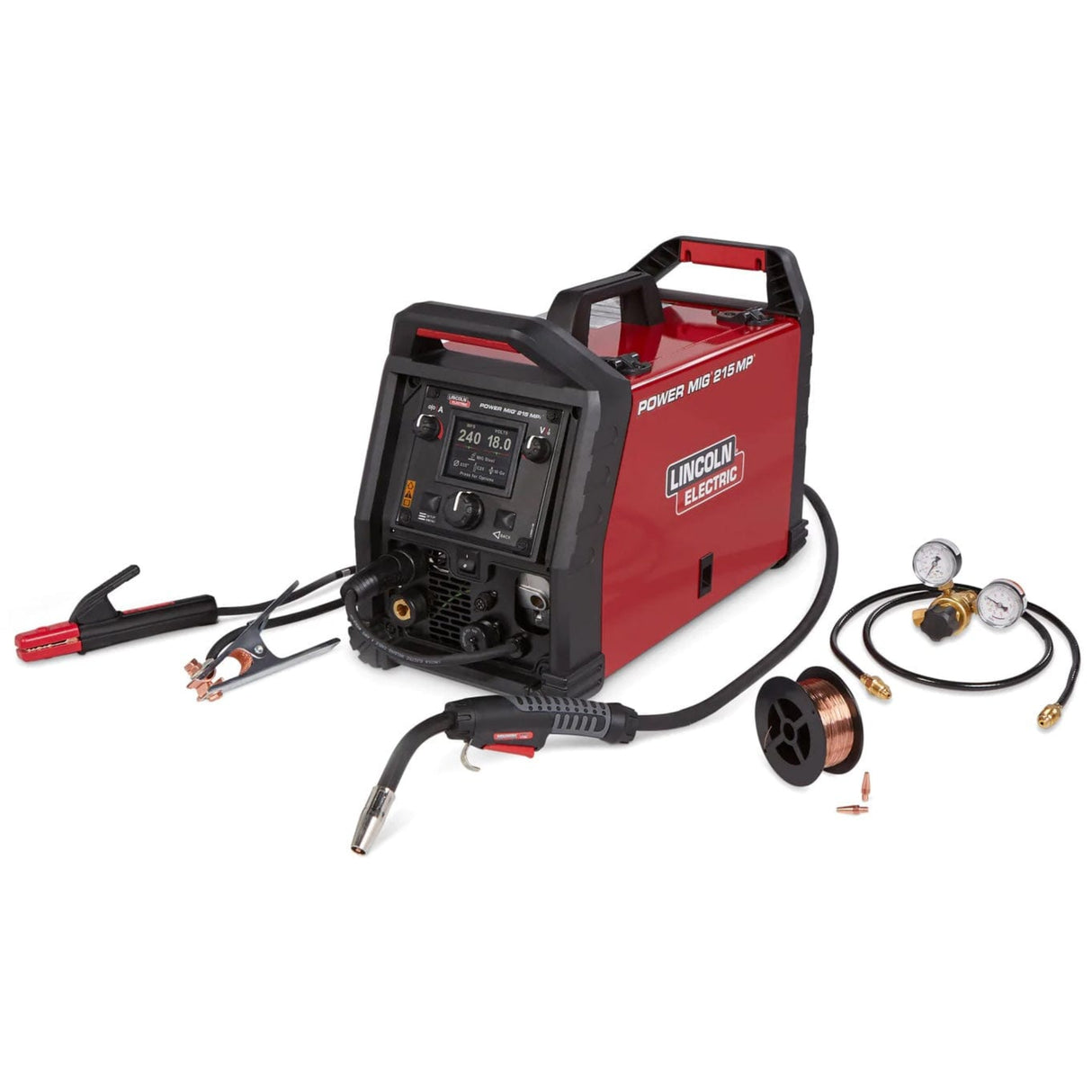 Lincoln Electric POWER MIG 215 MPi Multi-Process Welder, 120V/230V — K4876-1