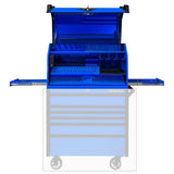 Extreme Tools PWS Series 41in W x 24in D Deluxe Extreme Portable Workstation, Gloss Blue