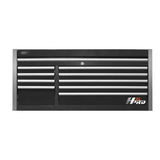 Homak 60" HXL 9-Drawer Top Chest — 30" Deep, 265 lb Slides, Powered Top Till